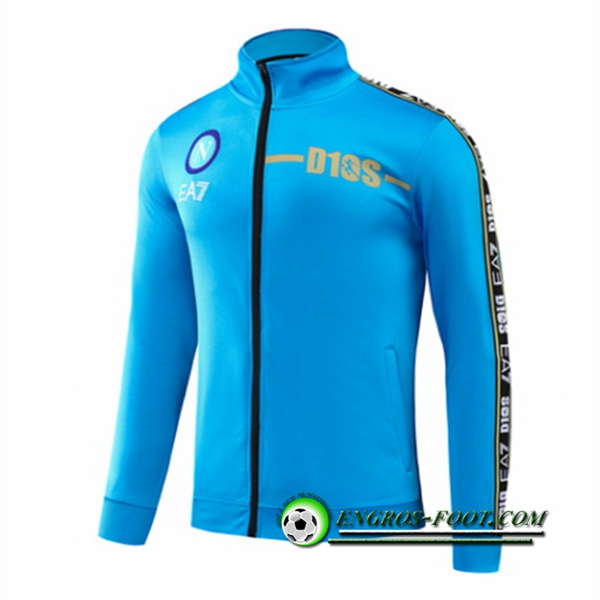 Veste Foot SSC Naples Bleu 2022/2023