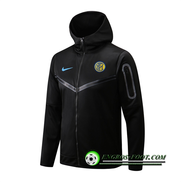 Veste A Capuche Inter Milan Noir 2022/2023