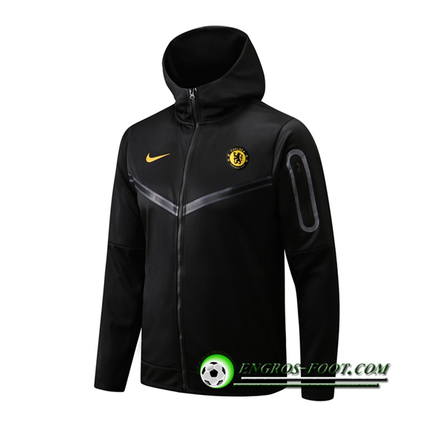 Veste A Capuche FC Chelsea Noir 2022/2023