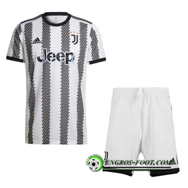 Ensemble Maillot Foot Juventus Domicile + Short 2022/2023