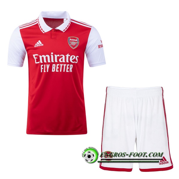 Ensemble Maillot Foot Arsenal Domicile + Short 2022/2023