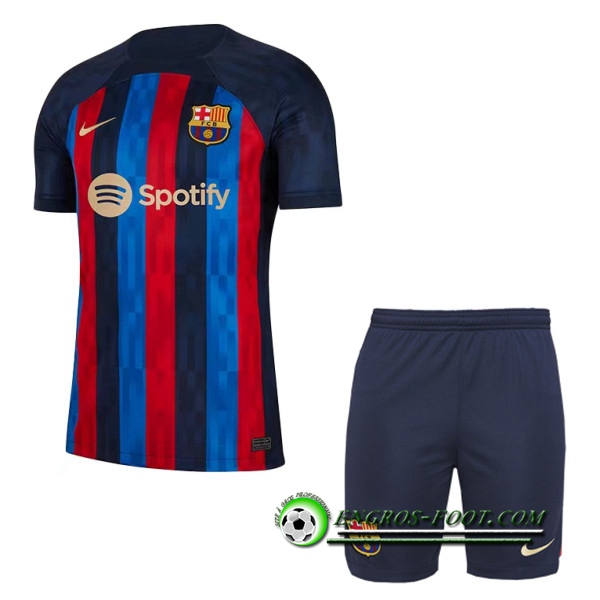 Ensemble Maillot Foot FC Barcelone Domicile + Short 2022/2023