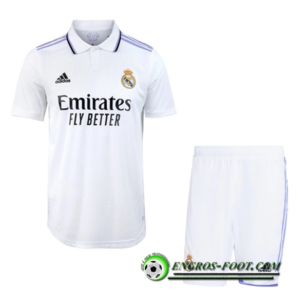 Ensemble Maillot Foot Real Madrid Domicile + Short 2022/2023