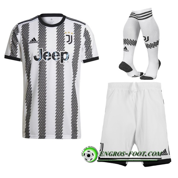 Ensemble Maillot Foot Juventus Domicile (Short + Chaussettes) 2022/2023