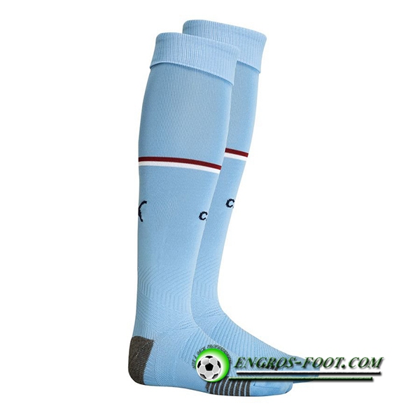 Chaussettes de Foot Manchester City Domicile 2022/2023