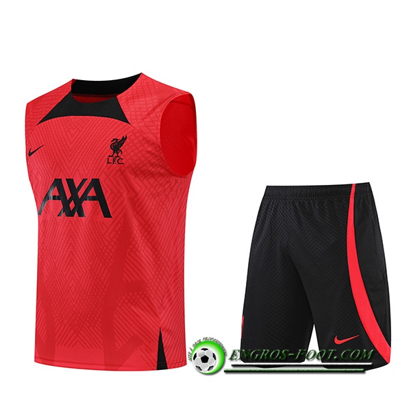 Ensemble Training Debardeur + Shorts FC Liverpool Rouge 2022/2023