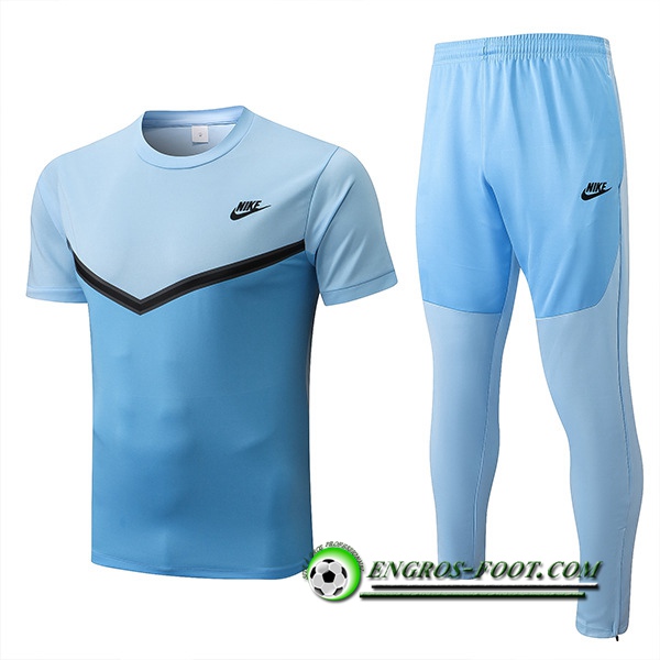 Ensemble Training T-Shirts + Pantalon Nike Bleu 2022/2023