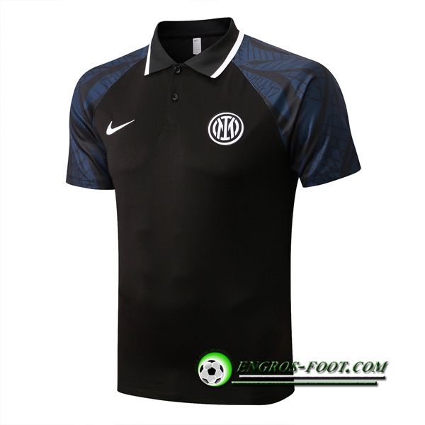 Polo Foot Inter Milan Noir 2022/2023