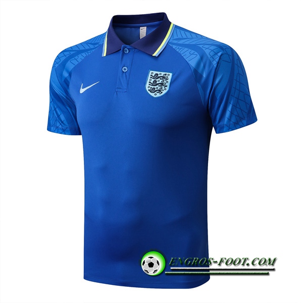 Polo Foot Angleterre Bleu 2022/2023