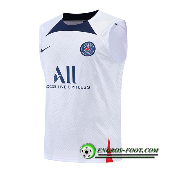 Training Debardeur PSG Bleu/Blanc 2022/2023