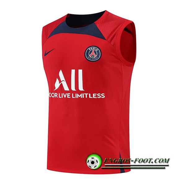 Training Debardeur PSG Rouge 2022/2023