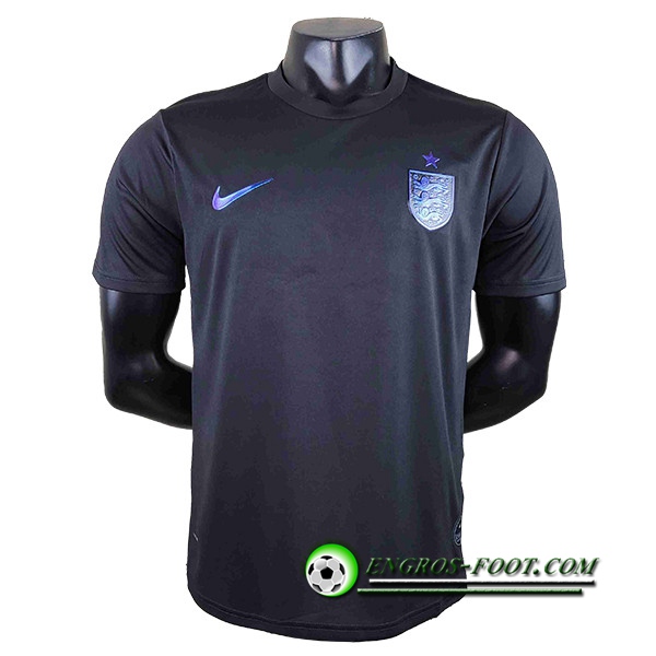 Maillot Equipe Foot Angleterre Noir 2022/2023