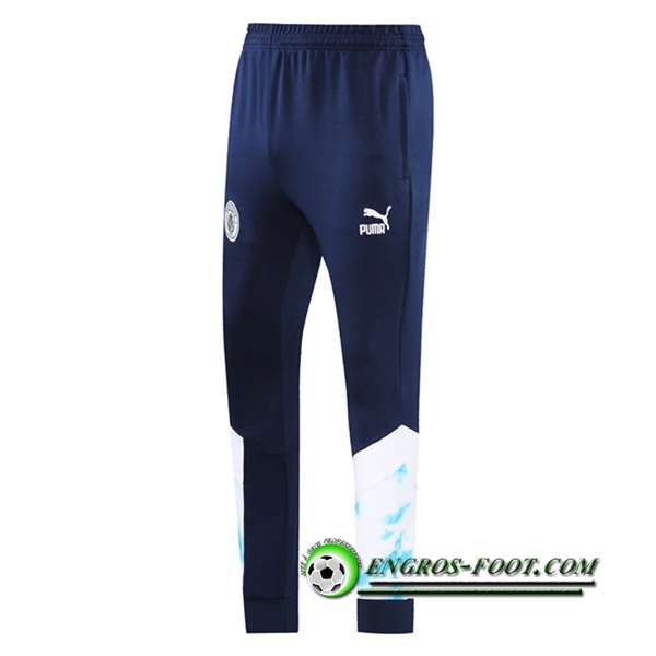 Pantalon Foot Manchester City Bleu Marine 2022/2023