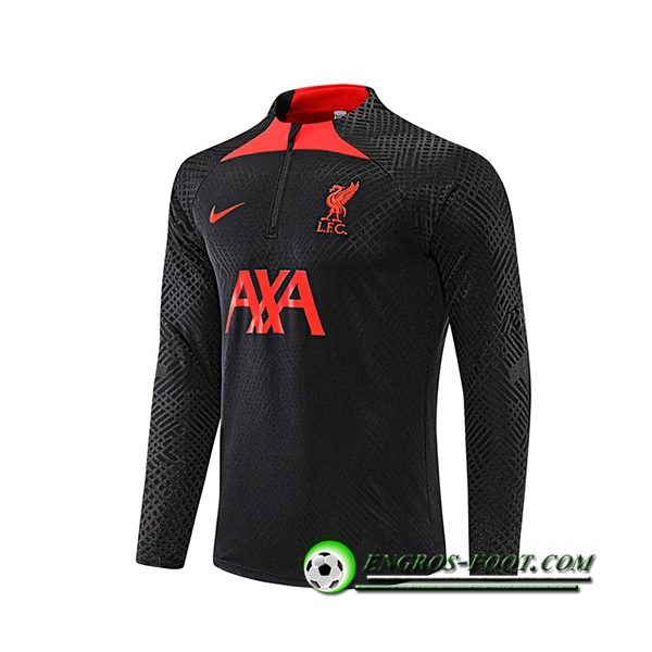 Sweatshirt Training FC Liverpool Noir/Rouge 2022/2023