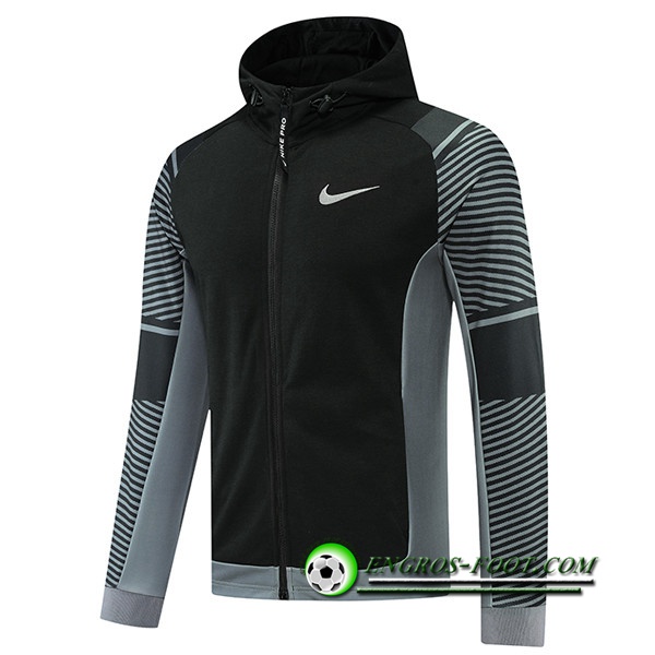 Veste A Capuche Nike Noir/Gris 2022/2023