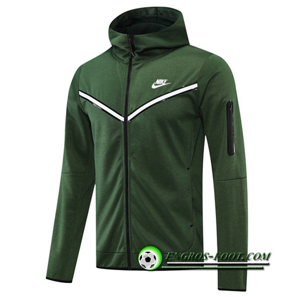 Veste A Capuche Nike Vert 2022/2023