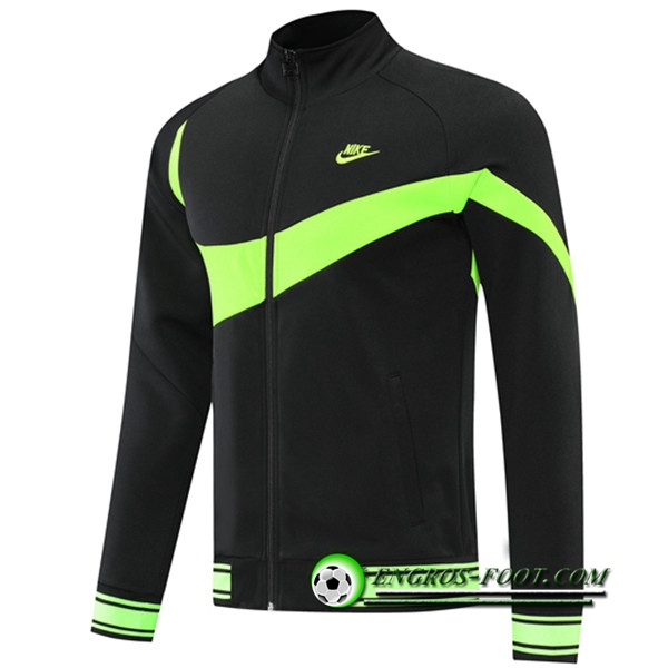 Veste Foot Nike Noir/Vert 2022/2023