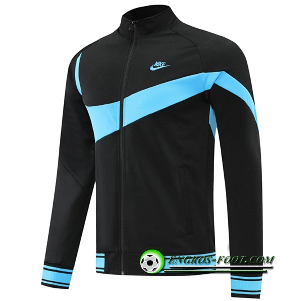 Veste Foot Nike Noir/Bleu 2022/2023