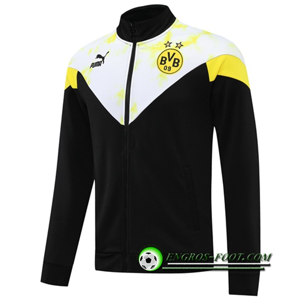 Veste Foot Dortmund BVB Noir/Blanc 2022/2023