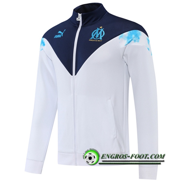 Veste Foot Manchester City Blanc 2022/2023