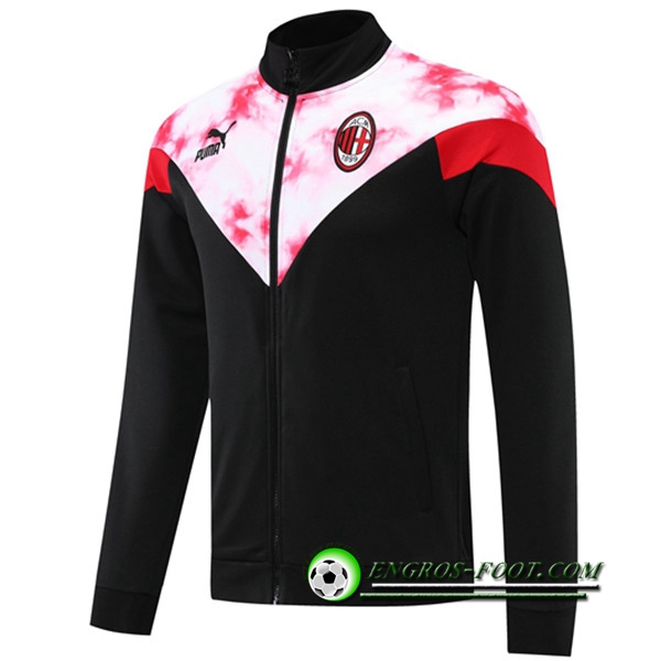 Veste Foot Milan AC Noir/Blanc 2022/2023