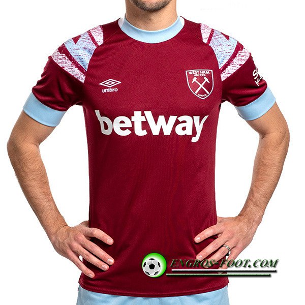 Nouveau Maillot de Foot West Ham Domicile 2022/2023