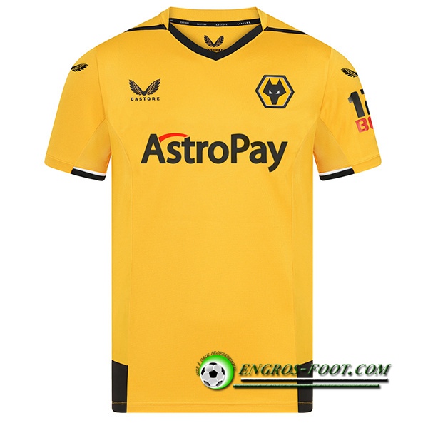 Nouveau Maillot de Foot Wolves Domicile 2022/2023