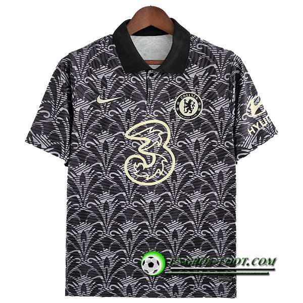 Maillot de Foot FC Chelsea Noir 2022/2023