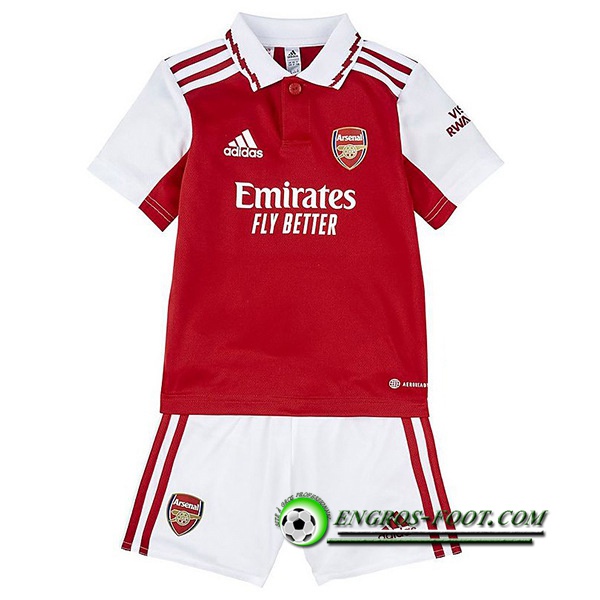 Nouveau Maillot de Foot Arsenal Enfant Domicile 2022/2023