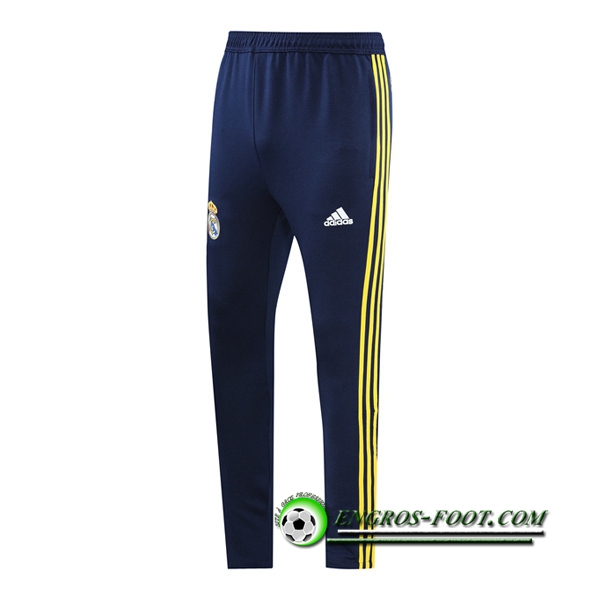 Pantalon Foot Real Madrid Bleu Marine/Jaune 2022/2023