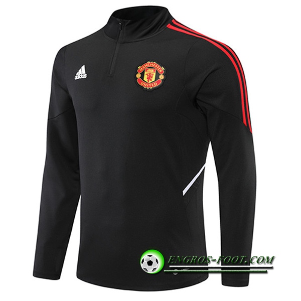 Sweatshirt Training Manchester United Noir 2022/2023