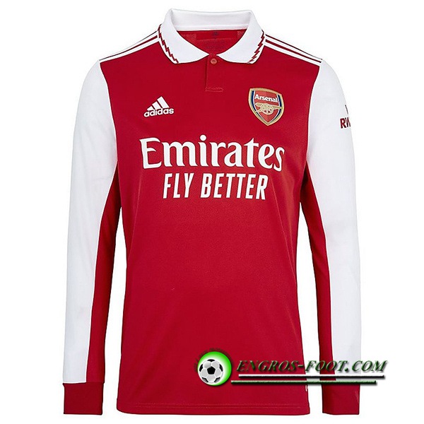 Nouveau Maillot de Foot Arsenal Manches Longues Domicile 2022/2023