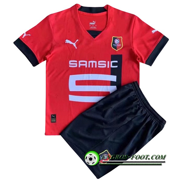 Nouveau Maillot de Foot Stade Rennais Enfant Domicile 2022/2023