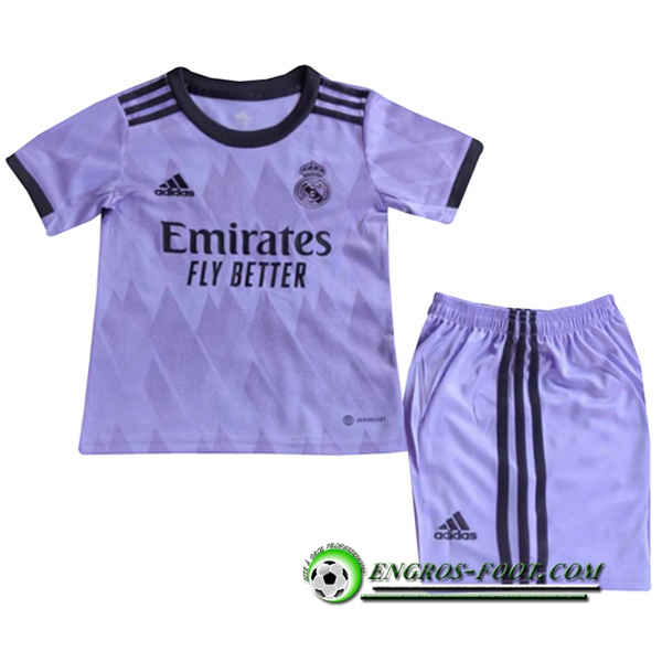 Maillot de Foot Real Madrid Enfant Exterieur 2022/2023