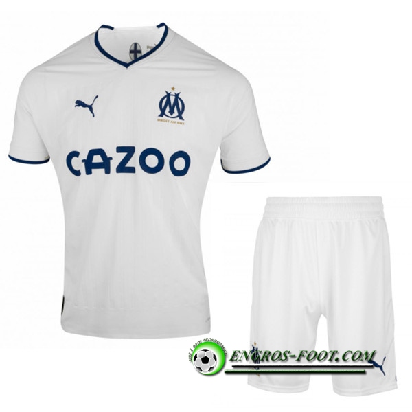 Ensemble Maillot Foot Marseille Domicile + Short 2022/2023