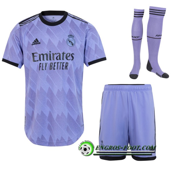 Ensemble Maillot Foot Real Madrid Exterieur (Short + Chaussettes) 2022/2023