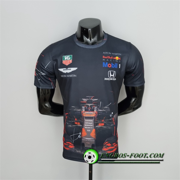 T-Shirt F1 RedBull Racing Team Black 2022