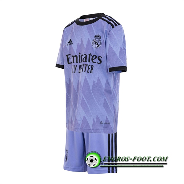 Nouveau Maillot de Foot Real Madrid Enfant Exterieur 2022/2023