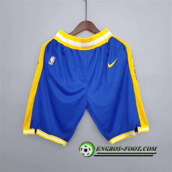 Shorts NBA Golden State Warriors Bleu Tram Edition