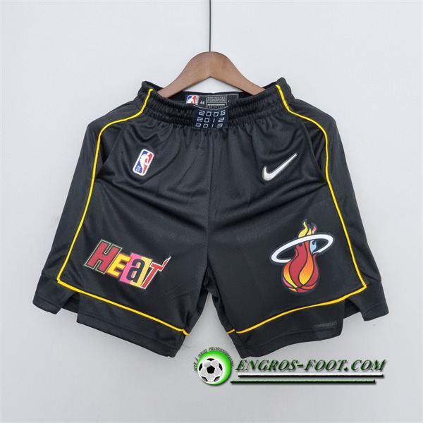 Shorts NBA Miami Heat 2022 Noir Urban Edition