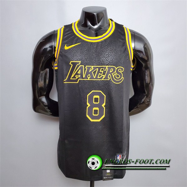 Maillot Los Angeles Lakers Before (Bryant #8) After (Bryant #24) Noir