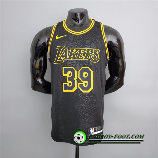 Maillot Los Angeles Lakers (Howard #39) Snake Print Noir