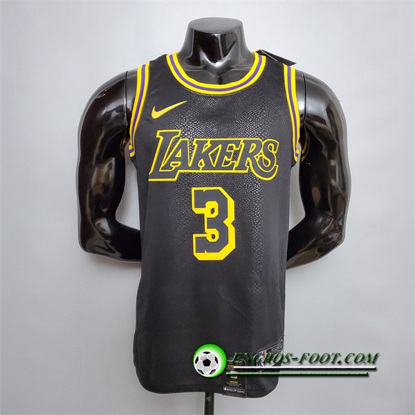 Maillot Los Angeles Lakers (Davis #3) Noir