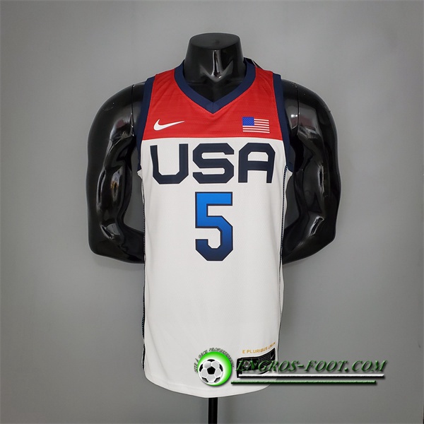 Maillot Jeux Olympiques (Laviine #5) USA Team 2021 Blanc