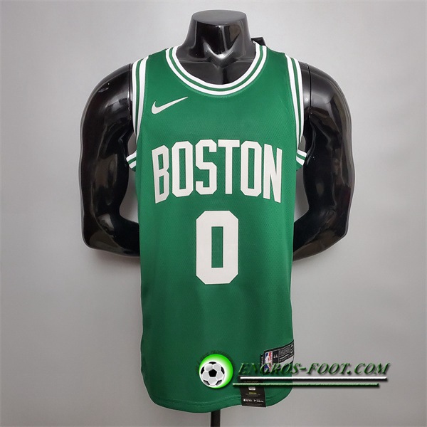 Maillot Boston Celtics (Tatum #0) Vert