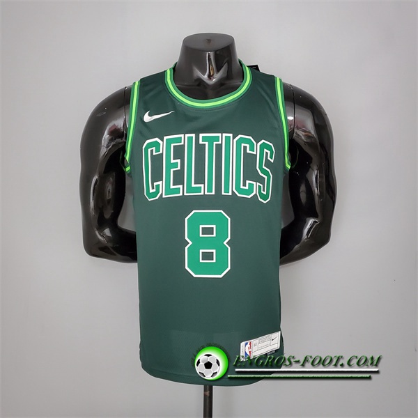 Maillot Boston Celtics (Walker #8) 2021 Vert Bonus Edition Dark