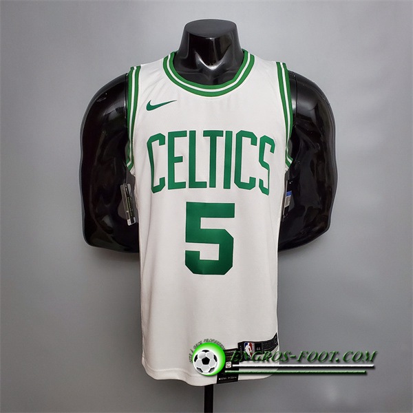 Maillot Boston Celtics (Garnett #5) Blanc