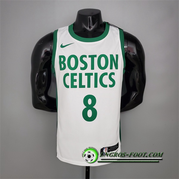 Maillot Boston Celtics (Walker #8) Blanc City Edition