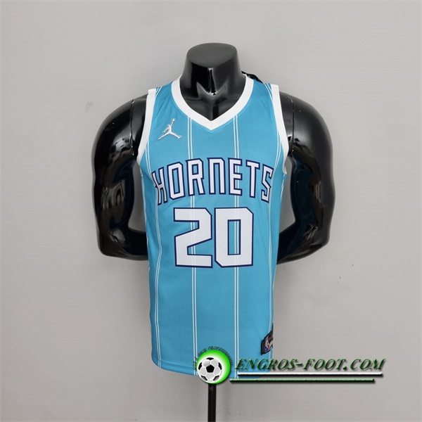 Maillot Charlotte Hornets (Hayward #20) Bleu 75th Anniversary