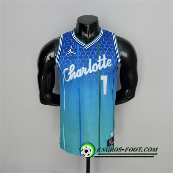 Maillot Charlotte Hornets (Ball #1) 2022 Bleu City Edition